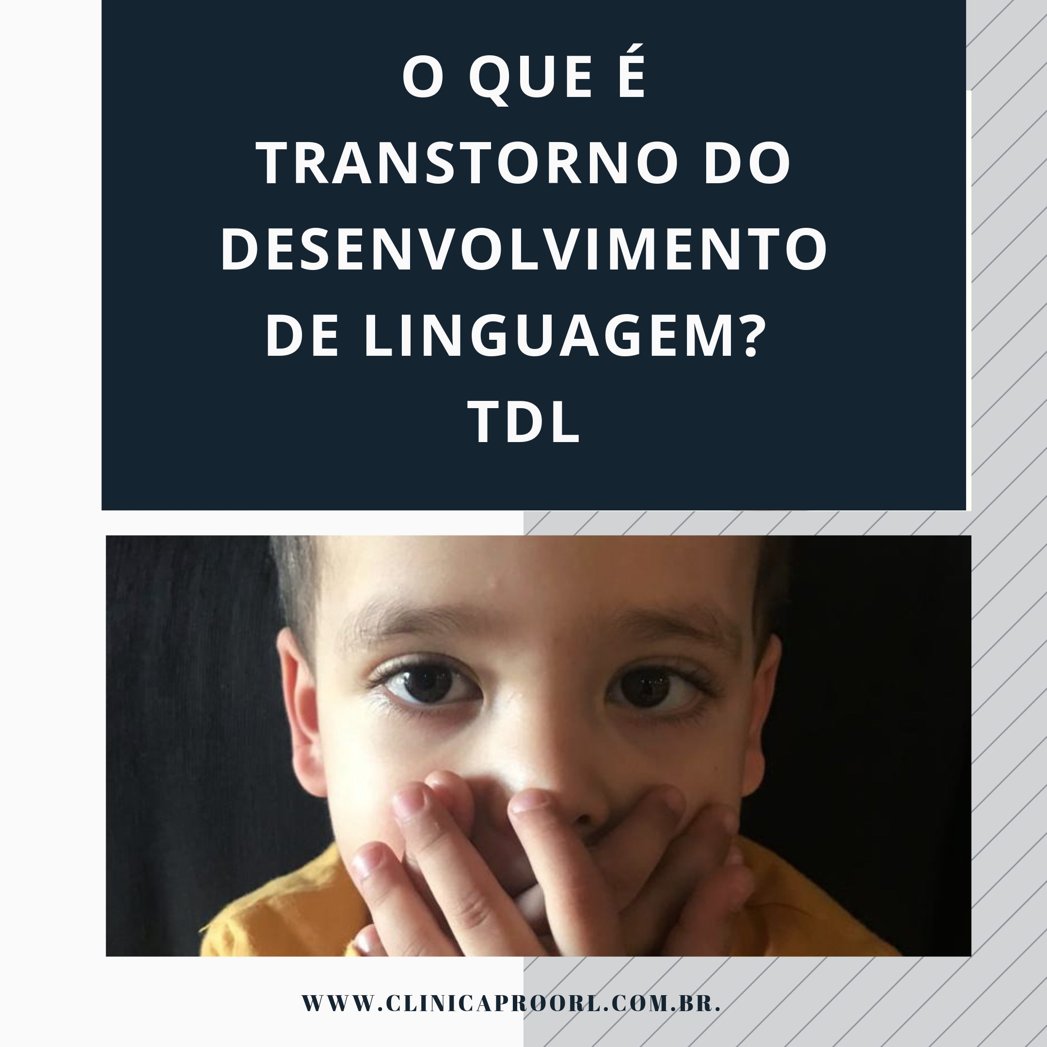 Transtorno do Desenvolvimento de Linguagem – TDL – CLÍNICA PRO ORL
